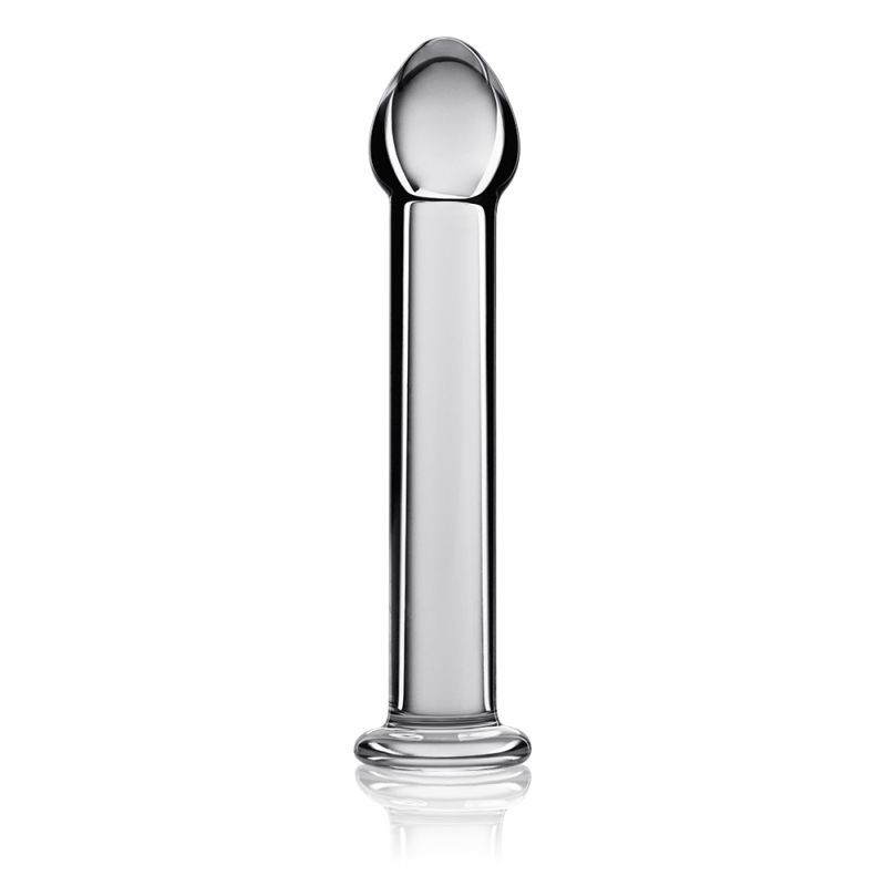 Glass Romance 1 Clear 7in Luxury Glass Dildo 7 Inches > Glass > Dildos - Tophatter Daily Deals