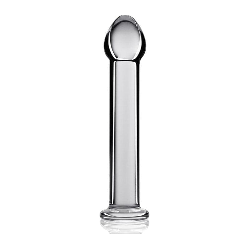 Glass Romance 1 Clear 7in Luxury Glass Dildo 7 Inches > Glass > Dildos - Tophatter Daily Deals