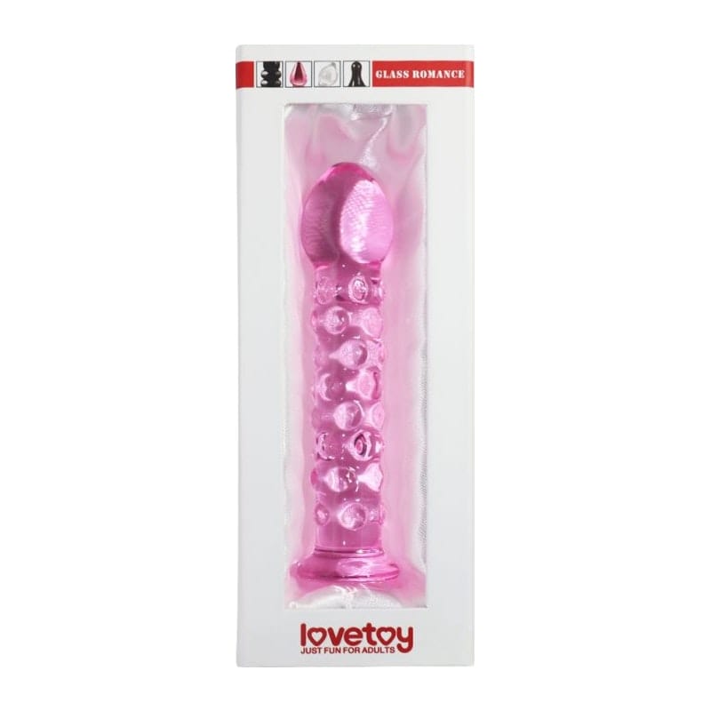 Glass Romance 2 Pink 7in Luxury Glass Dildo for Sensation > Glass > Dildos - Tophatter Daily Deals