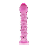Glass Romance 2 Pink 7in Luxury Glass Dildo for Sensation > Glass > Dildos - Tophatter Daily Deals