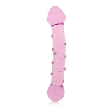 Glass Romance 5 Pink 7in Luxury Glass Dildo 7 Inches > Glass > Dildos - Tophatter Daily Deals