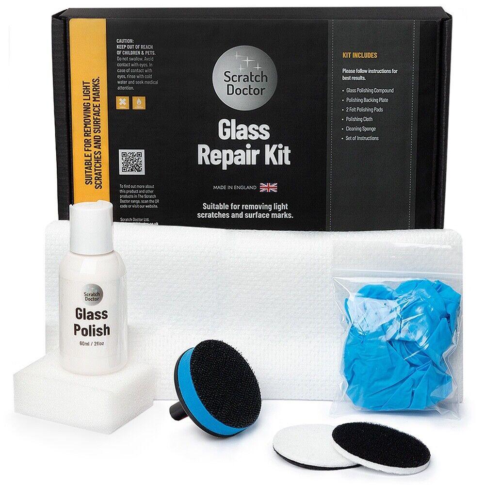 Car Window Repair Kit - Glass Repair Kit Remove Window Scratch & Surface Marks on Car Windscreen Apparel & Accessories - Tophatter Daily Deals