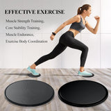 Foot Sliders for Exercise - Core Sliders Gliding Disc Cardio Abs Exercise Exercise & Fitness - Tophatter Daily Deals