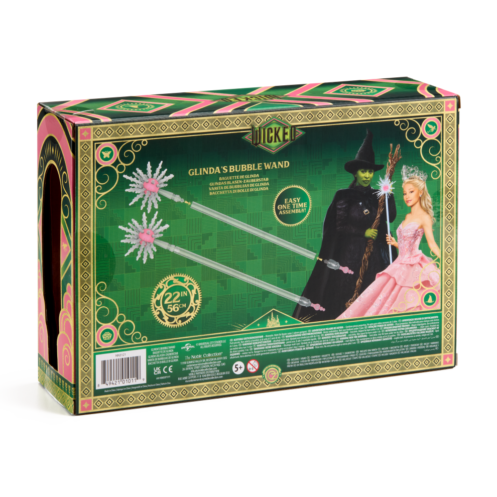 Wicked - Glinda Bubble Wand Role Play Edition Replica Wand - Tophatter Daily Deals