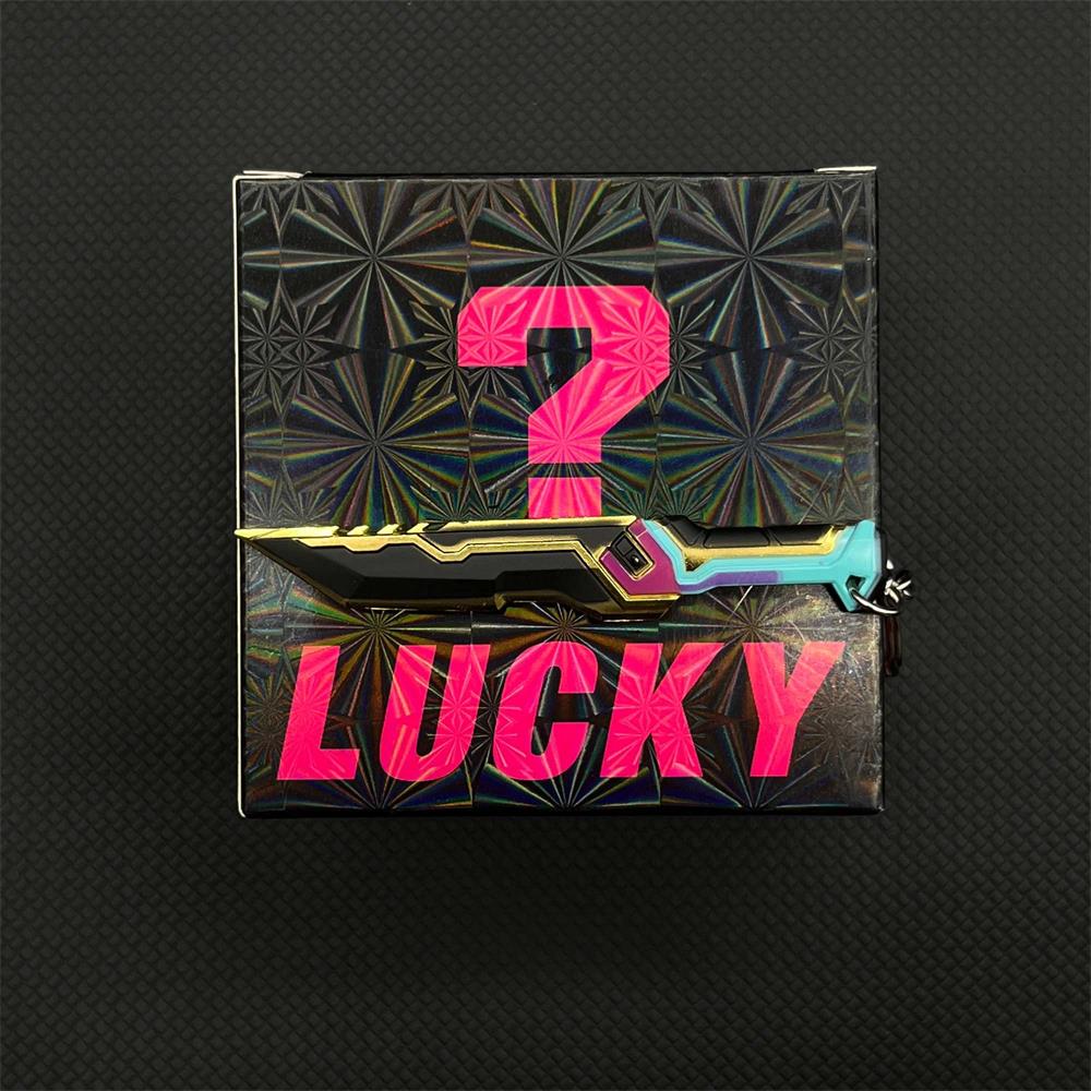 Val Game Keychain Mystery Box Glitchpop Knife &2? - Tophatter Daily Deals