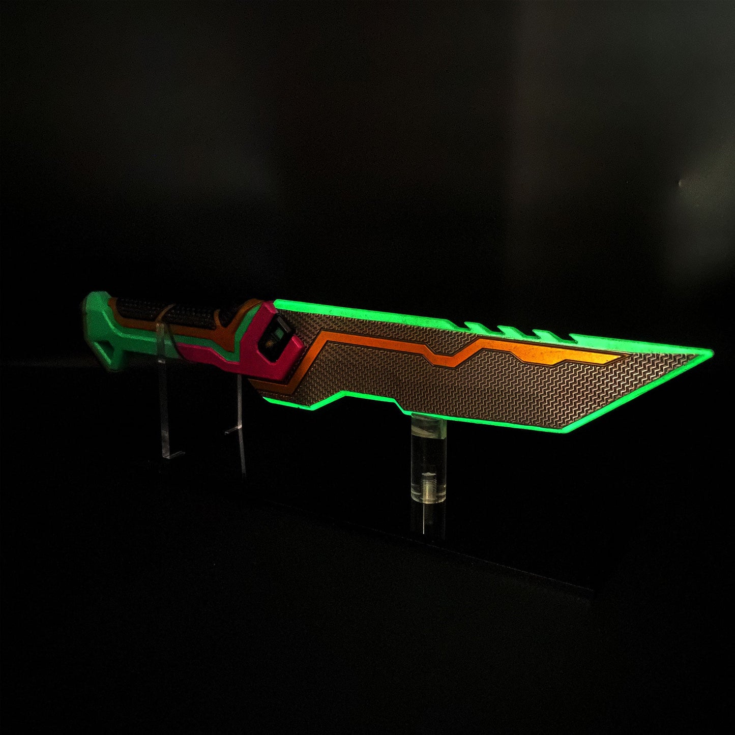 1:1 Glitchpop Knife Life Size Metal Replica--Blunt Blade - Tophatter Daily Deals