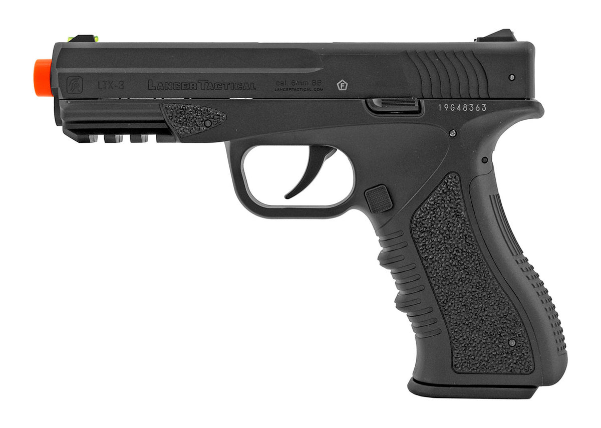 Glock Style CO2 Blowback Airsoft Gun Lancer Tactical Defender Series GBB Pistol Airsoft-Gas/C02pistol - Tophatter Daily Deals