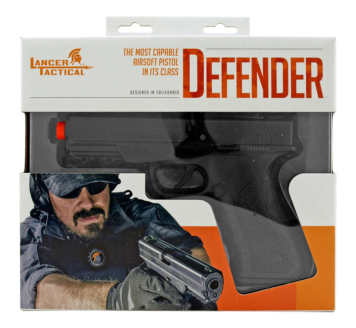 Glock Style CO2 Blowback Airsoft Gun Lancer Tactical Defender Series GBB Pistol Airsoft-Gas/C02pistol - Tophatter Daily Deals