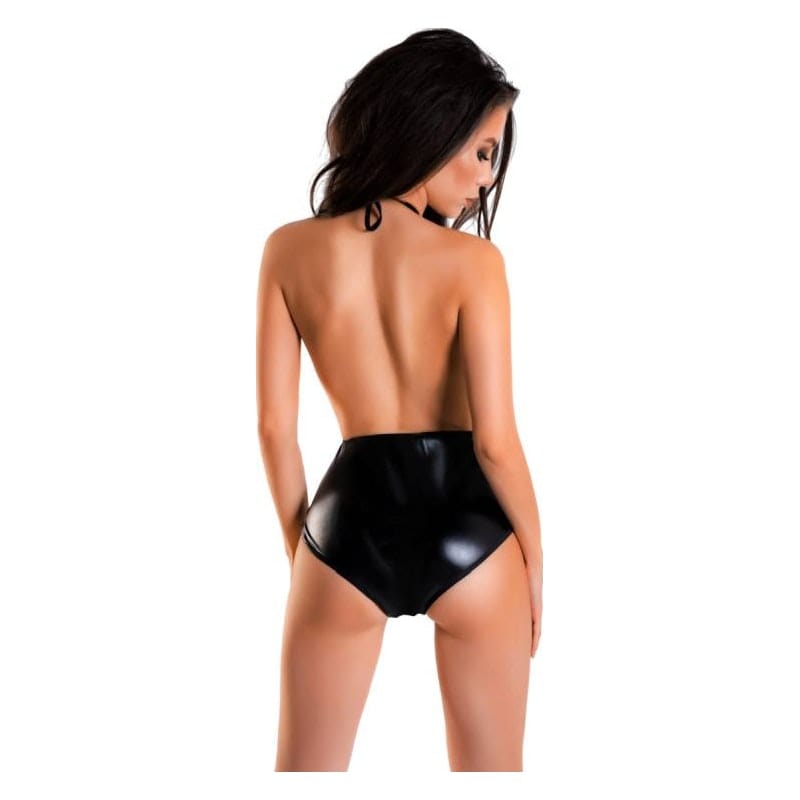 Glossy Wetlook Bodysuit Kiara in Small Medium Large > Clothes > Bodies and Playsuits - Tophatter Daily Deals