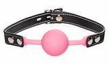 Glow Gag Glow in the Dark Silicone Ball Gag > Bondage Gear > Gags and Bits - Tophatter Daily Deals
