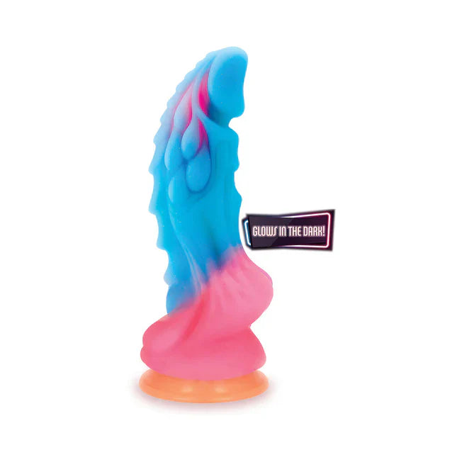 Glow Dragon 9 in. Silicone Dildo - Tophatter Daily Deals