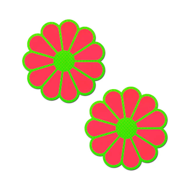 Glow In The Dark Daisy Flower Pasties - Tophatter Daily Deals