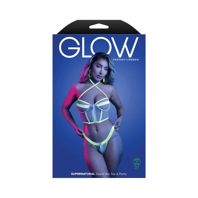 Glow Supernatural Zipper Top & Panty - Tophatter Daily Deals