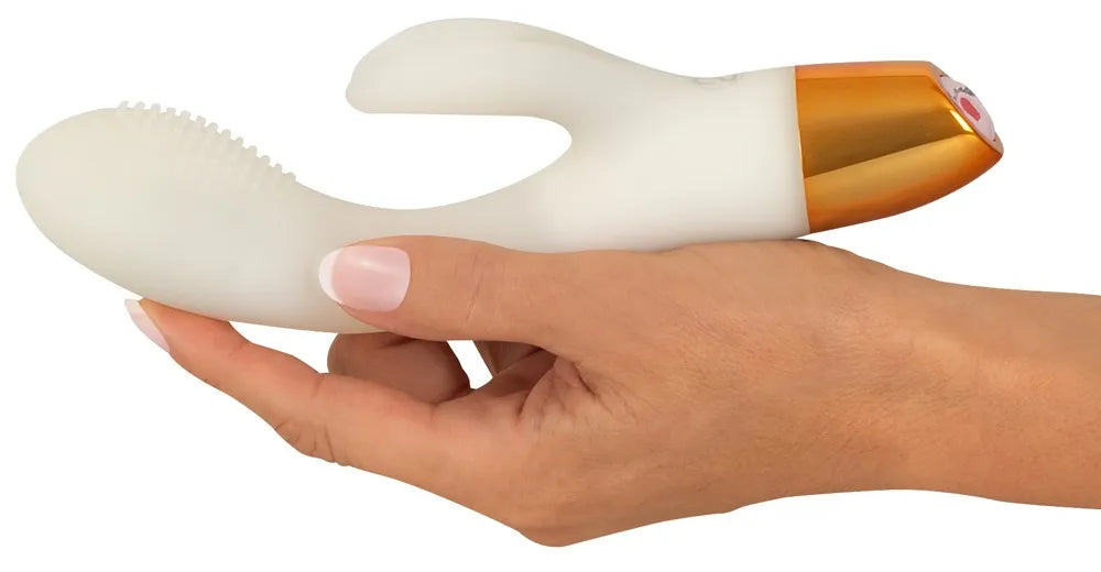 Glow in the Dark Rabbit Dual Stimulator Vibrator - Tophatter Daily Deals