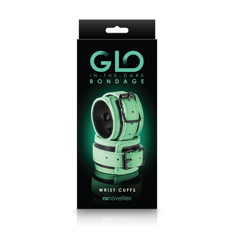 Glo Bondage Wirst Cuffs - Glow In The Dark - Tophatter Daily Deals