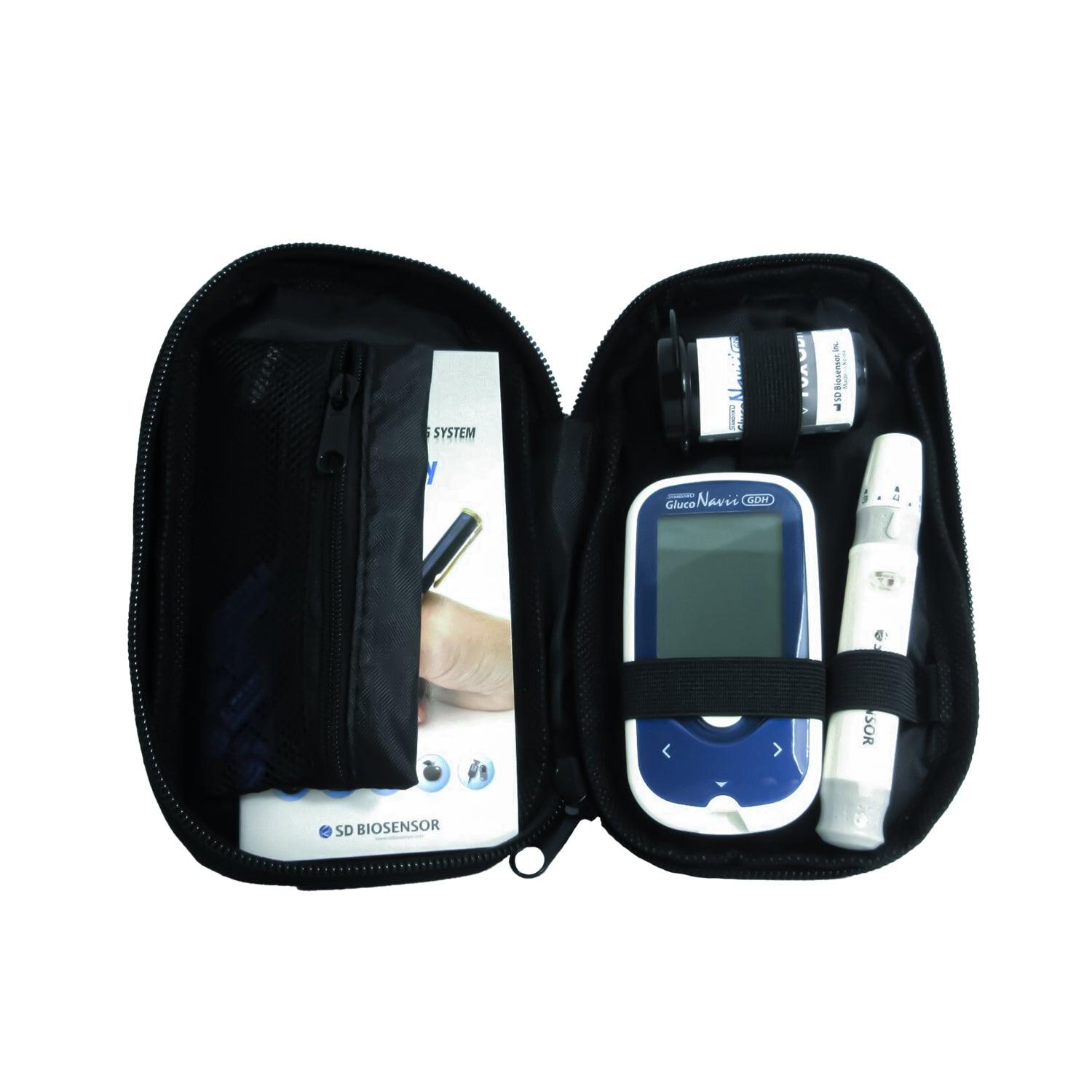 Best Glucose Monitor UK - Blood Sugar Meter Glucose Monitor Starter Testing Kit for Diabetes Personal Care - Tophatter Daily Deals