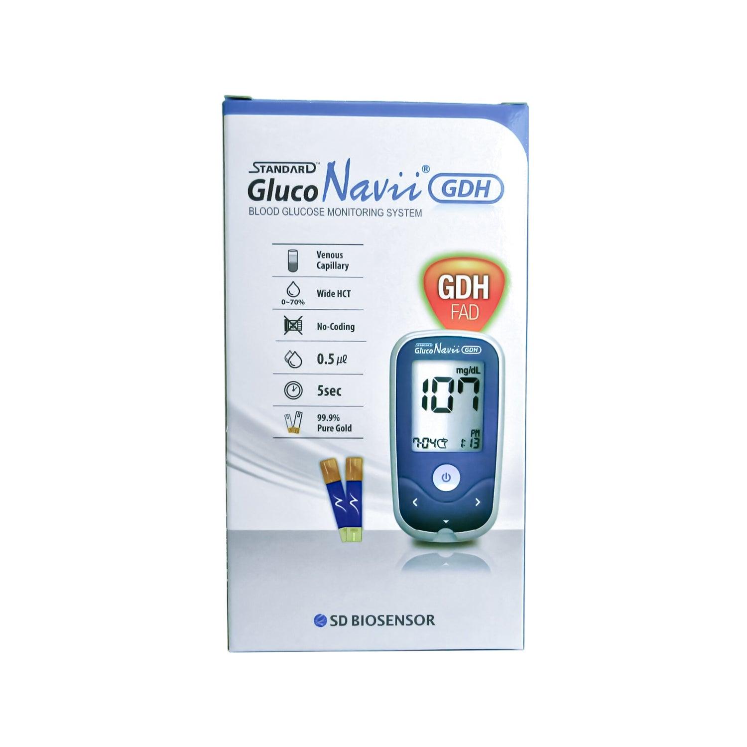 Best Glucose Monitor UK - Blood Sugar Meter Glucose Monitor Starter Testing Kit for Diabetes Personal Care - Tophatter Daily Deals