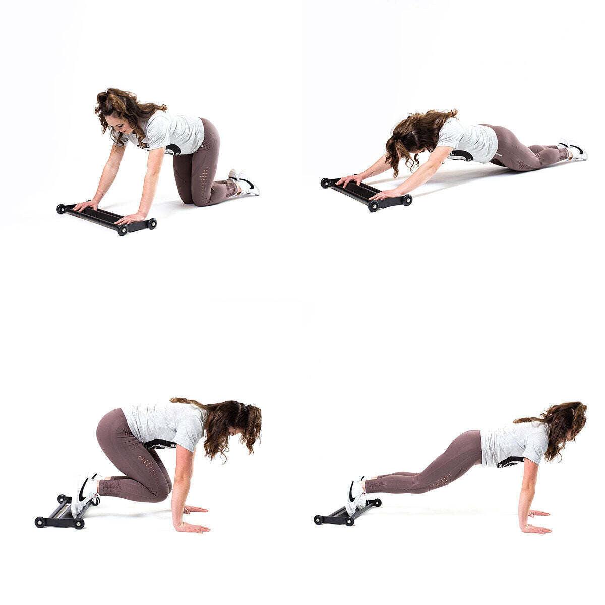 Glute Ham Roller - Ab Slider Roller Core Workout Home Gym Hamstring Developer Exercise & Fitness - Tophatter Daily Deals