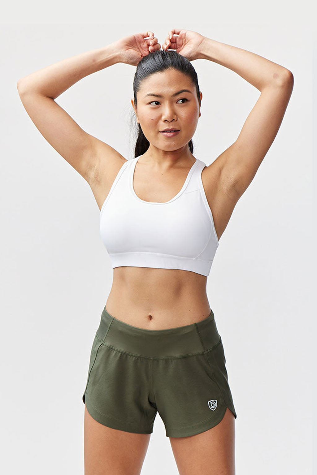 Excel Women's Workout Shorts Dark Moss Women's Bottoms - Tophatter Daily Deals