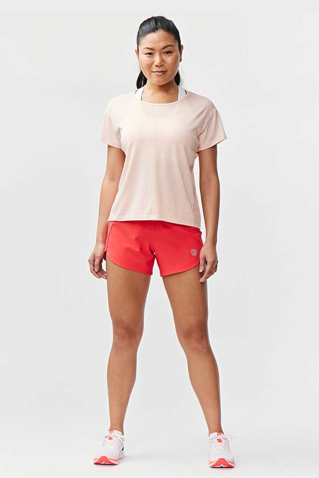 Excel Women's Workout Shorts Hot Coral Nectar Women's Bottoms - Tophatter Daily Deals