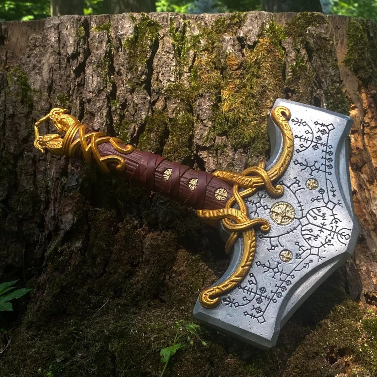 God Of War: Ragnarok - Deluxe Thor Mjolnir (Full Metal) War Hammer - Tophatter Daily Deals