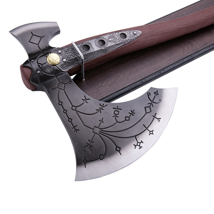 God Of War Leviathan Axe - Full Metal Axe - Tophatter Daily Deals