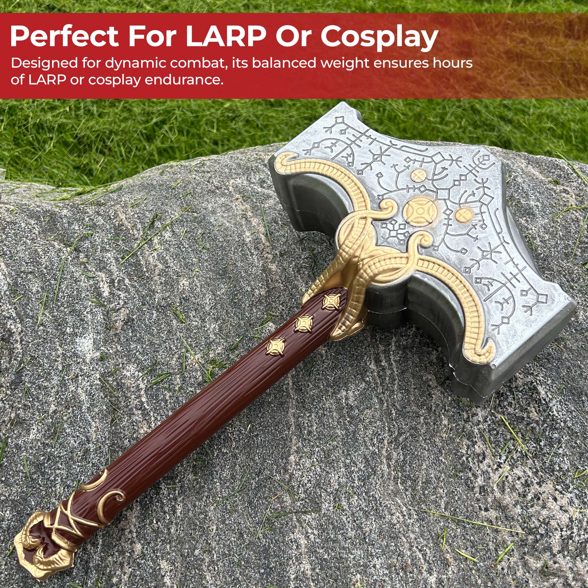 God of War Kratos Warhammer Foam Foam Products - Tophatter Daily Deals
