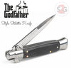 Godfather Stiletto Automatic Knife Classic Switchblade - asst. Colors Knife-Auto - Tophatter Daily Deals