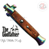 Godfather Stiletto Automatic Knife Classic Switchblade - asst. Colors Knife-Auto - Tophatter Daily Deals