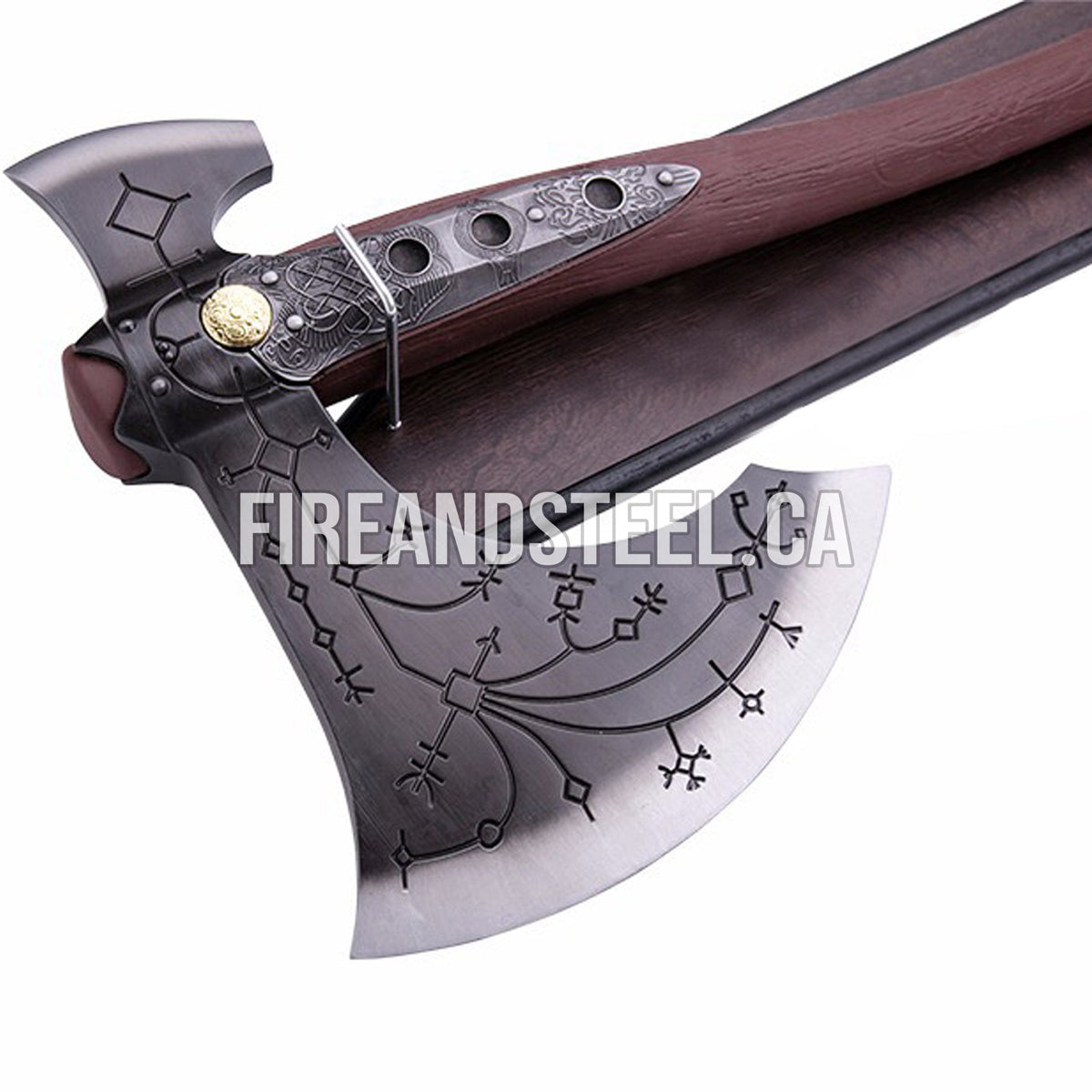 Kratos' Leviathan Axe Video Game Sword - Tophatter Daily Deals
