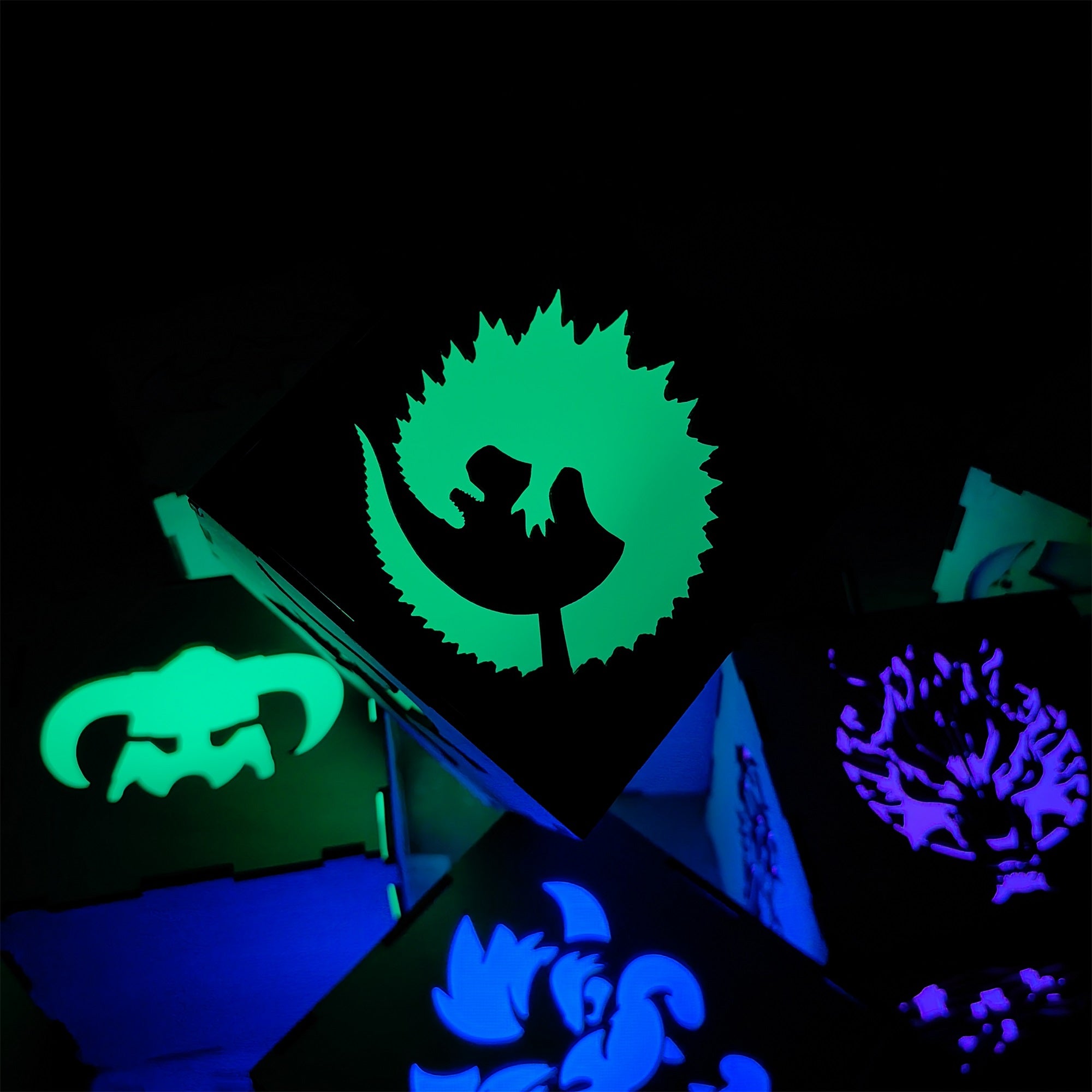 Godzilla Monster Inspired Neon Night Light - Tophatter Daily Deals