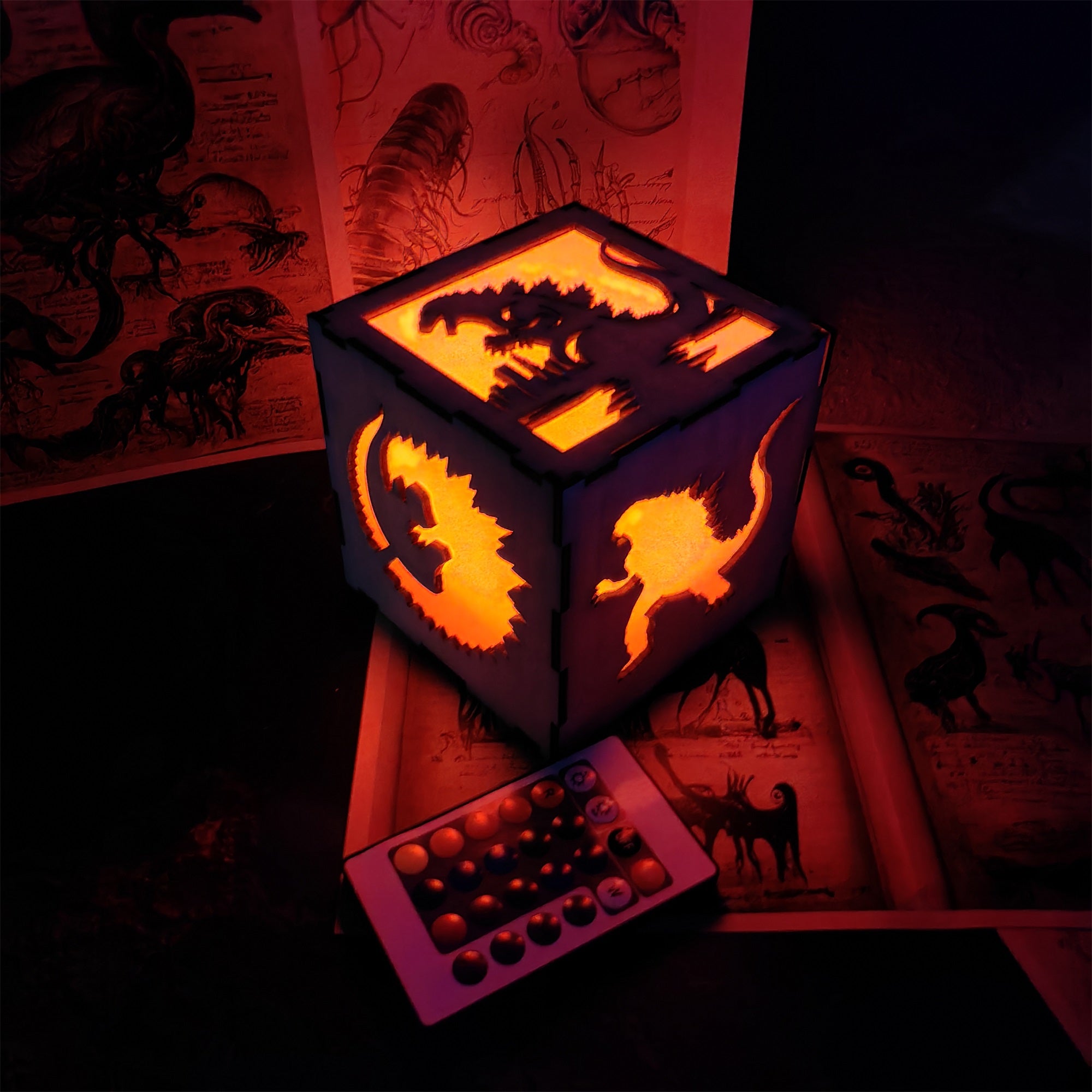 Godzilla Monster Inspired Neon Night Light - Tophatter Daily Deals