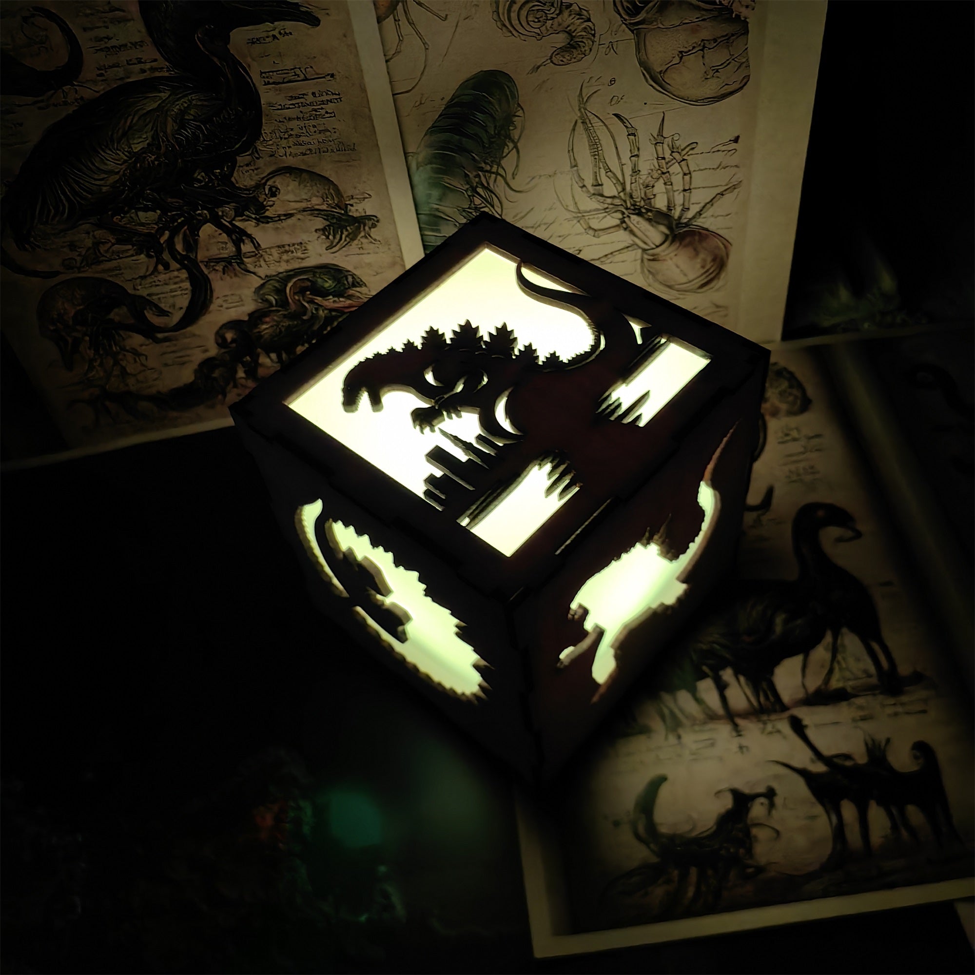 Godzilla Monster Inspired Neon Night Light - Tophatter Daily Deals