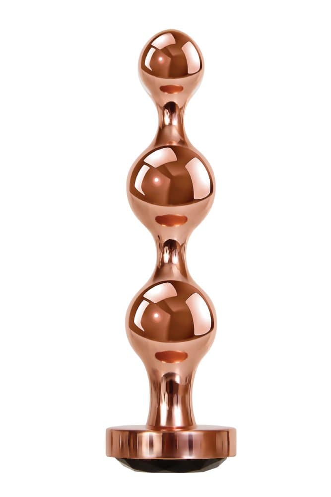 Gender X - Gold Digger Large Butt Plug - Rose Gold Sex Toy - Tophatter Daily Deals