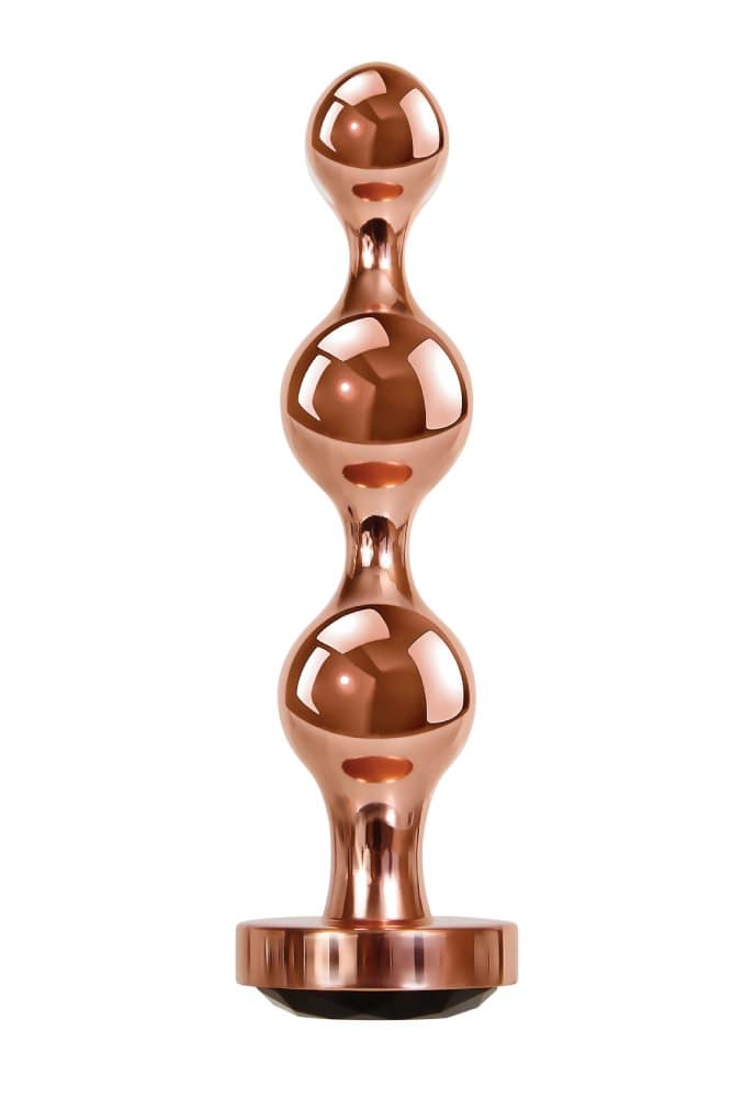 Gender X - Gold Digger Medium Butt Plug - Rose Gold Sex Toy - Tophatter Daily Deals