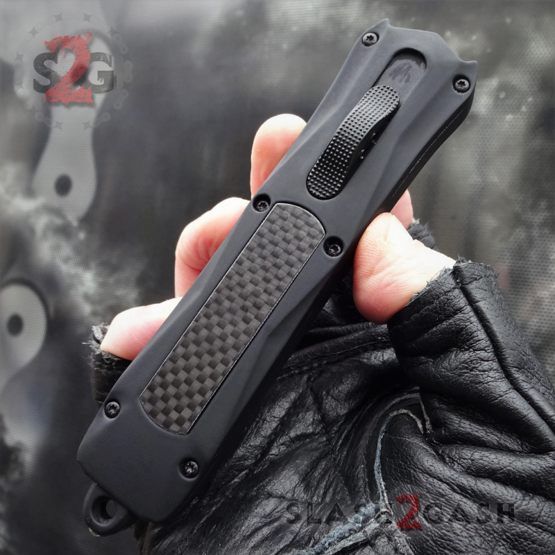 Spartan OTF Knife GOLDEN GLADIUS *Limited Edition* - Spear Serrated Knife-OTF - Tophatter Daily Deals