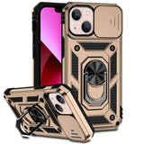 Magnetic Phone Case Rugged Ring Kickstand Fall 2025 Gold - Tophatter Daily Deals