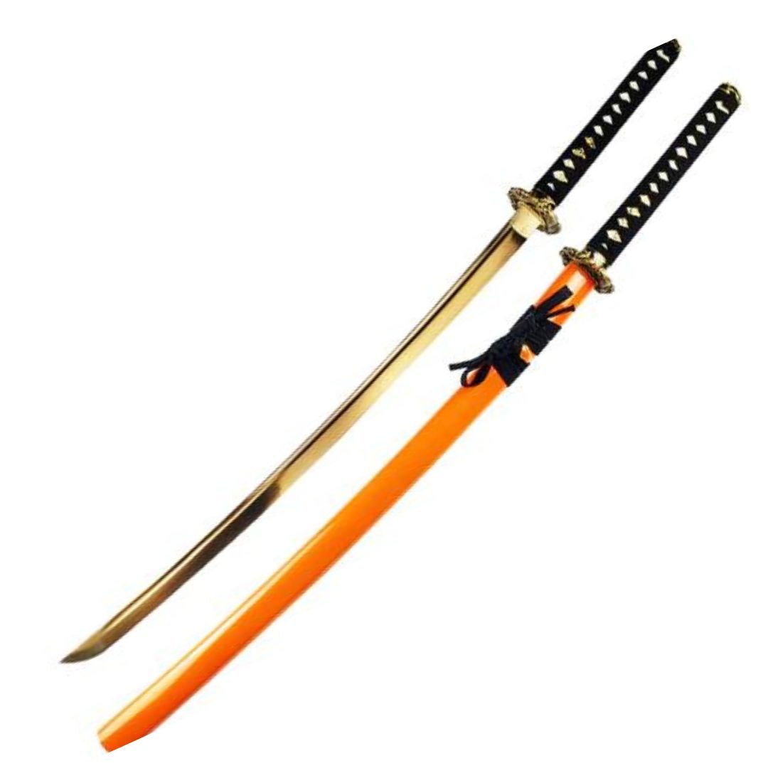 Golden Koi Elegance Handmade Katana Swords - Tophatter Daily Deals