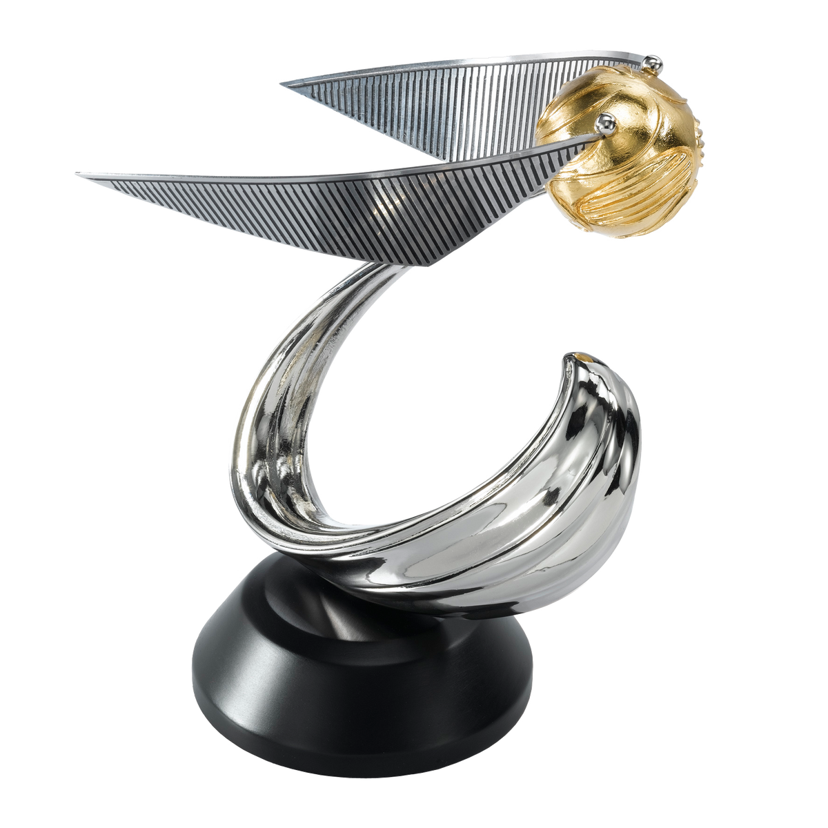 Harry Potter - Golden Snitch Sculpture Statue - Tophatter Daily Deals