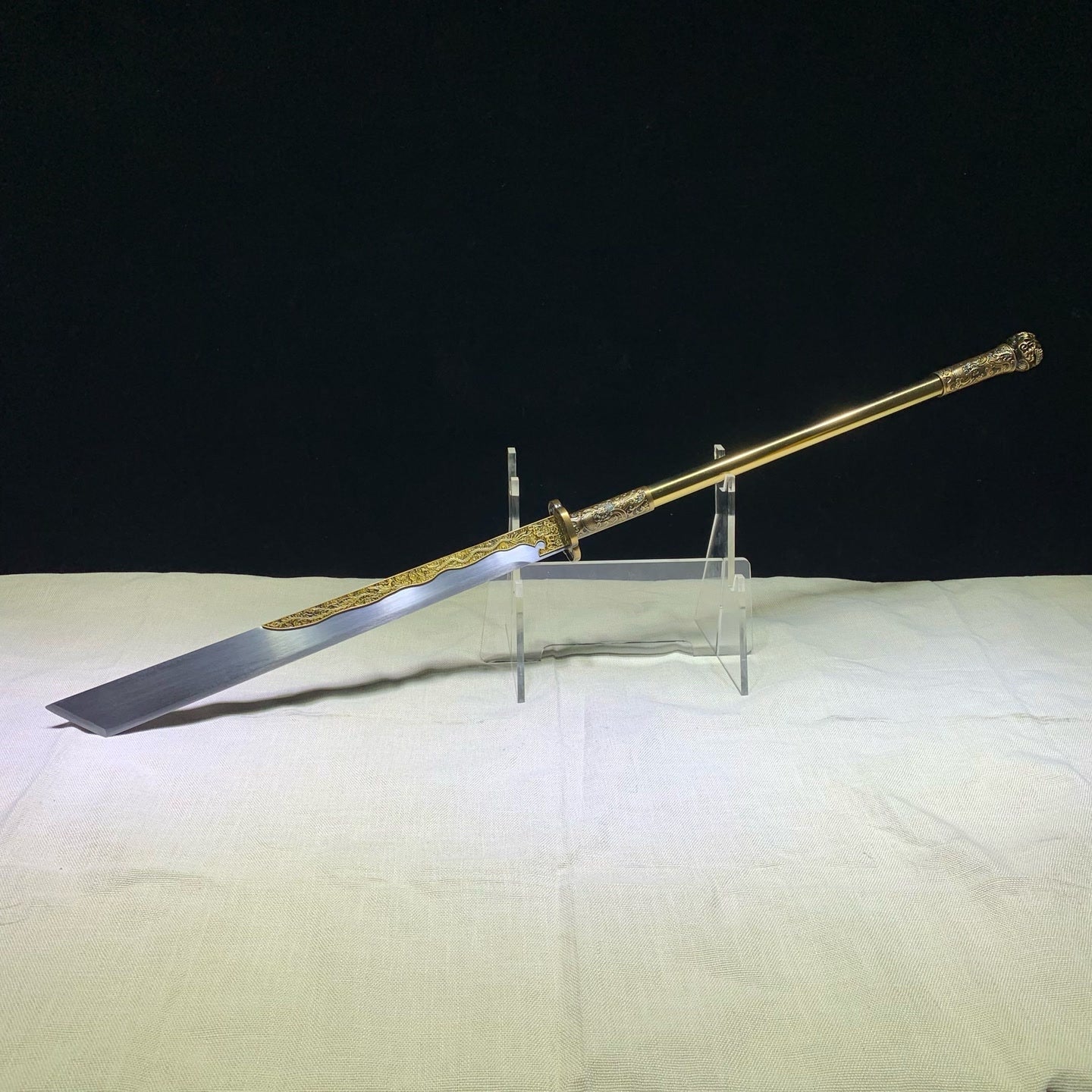Golden Armor Integrated Mo Dao (Tang Dynasty Long-Handle Weapon) - Tophatter Daily Deals