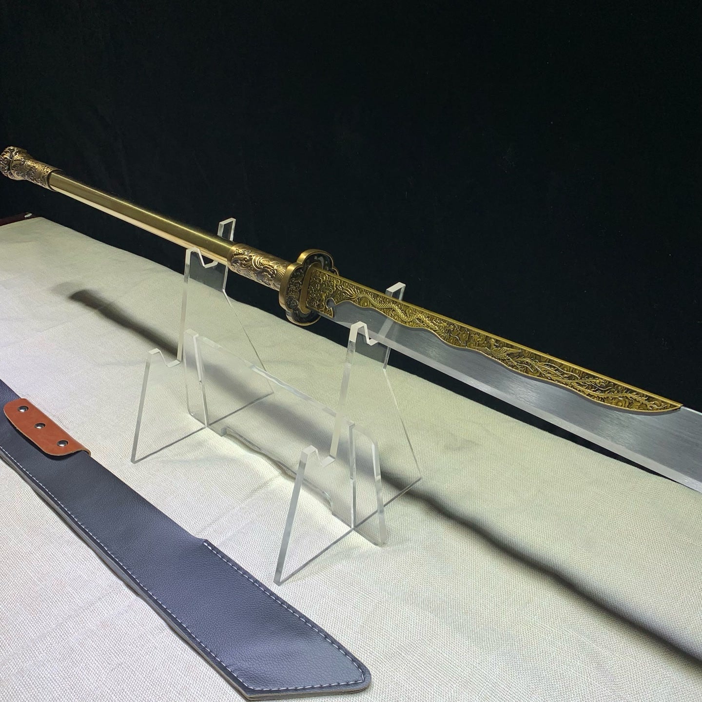 Golden Armor Integrated Mo Dao (Tang Dynasty Long-Handle Weapon) - Tophatter Daily Deals