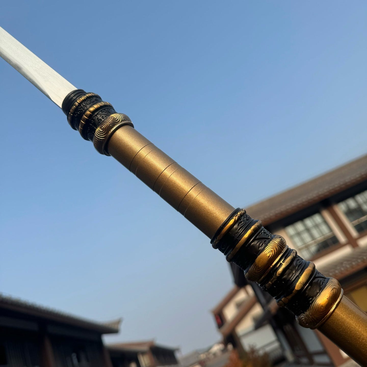 Golden Cudgel Staff Knife - Tophatter Daily Deals