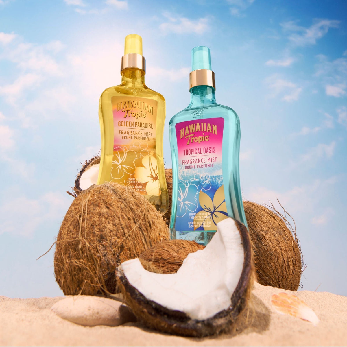 Hawaiian Tropic Golden Paradise Body Mist 250ml Spray - Tophatter Daily Deals