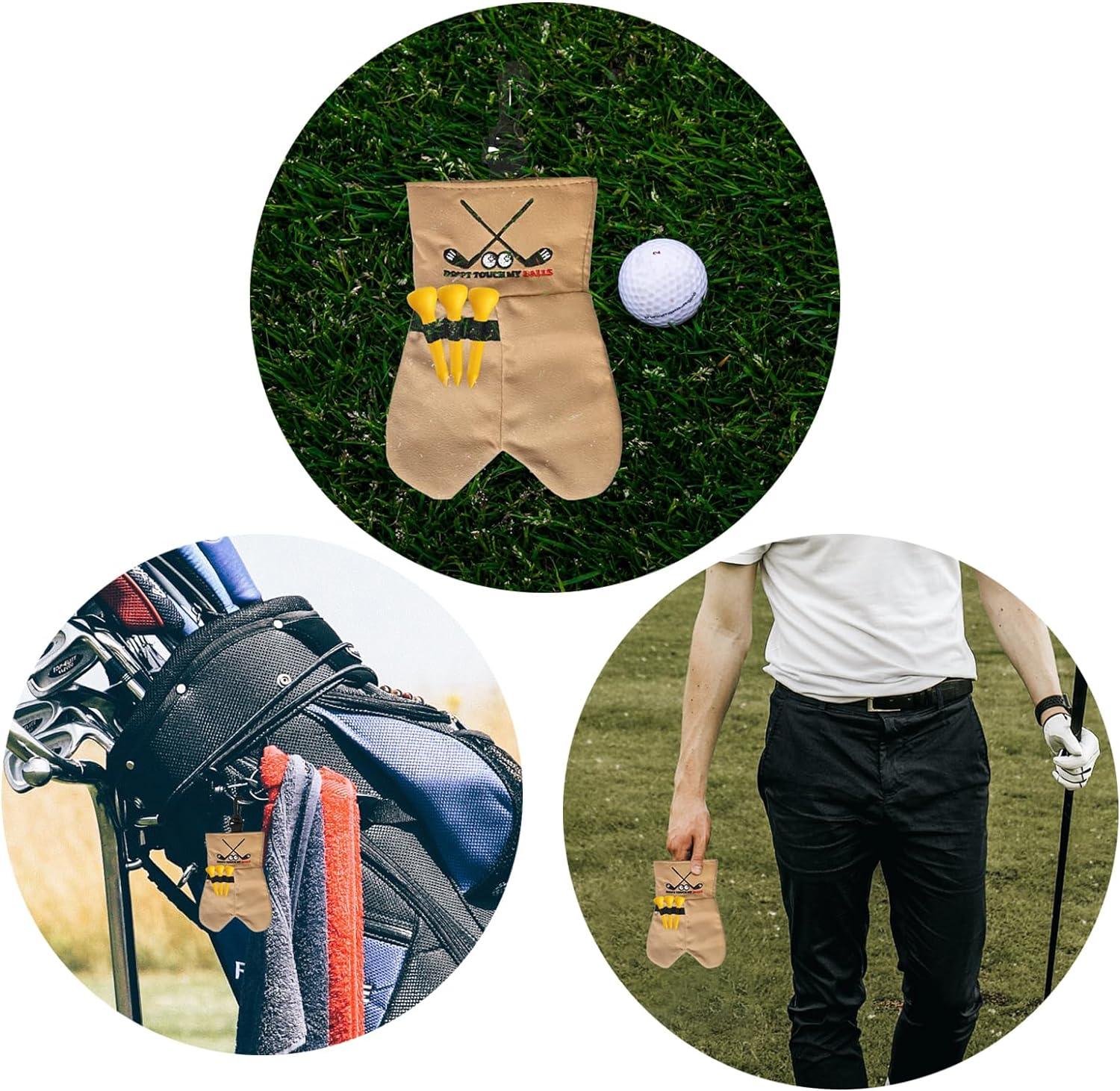 Golf Valuables Pouch UK - Golf Ball Bag Pouch Holder Organizer Case Gifts for Outdoor Sports Men Women Sports & Outdoor - Tophatter Daily Deals