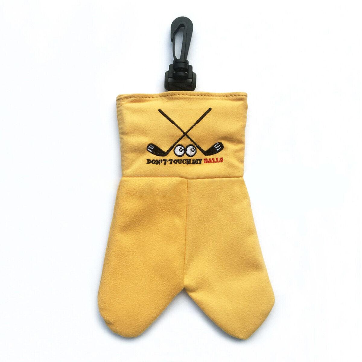Golf Valuables Pouch UK - Golf Ball Bag Pouch Holder Organizer Case Gifts for Outdoor Sports Men Women Yellow Sports & Outdoor - Tophatter Daily Deals