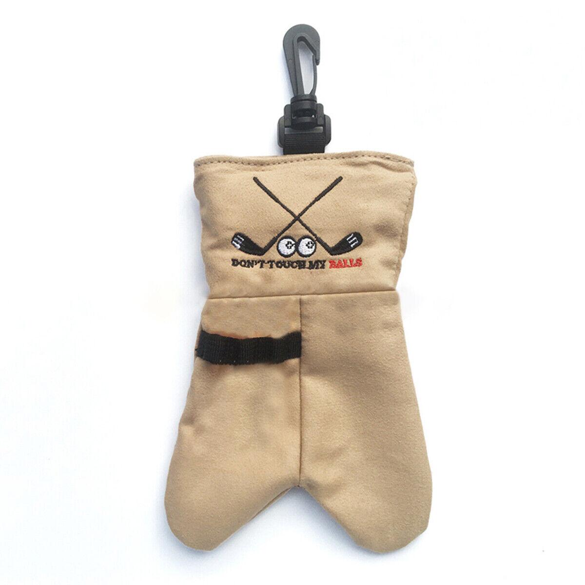 Golf Valuables Pouch UK - Golf Ball Bag Pouch Holder Organizer Case Gifts for Outdoor Sports Men Women Grey Sports & Outdoor - Tophatter Daily Deals