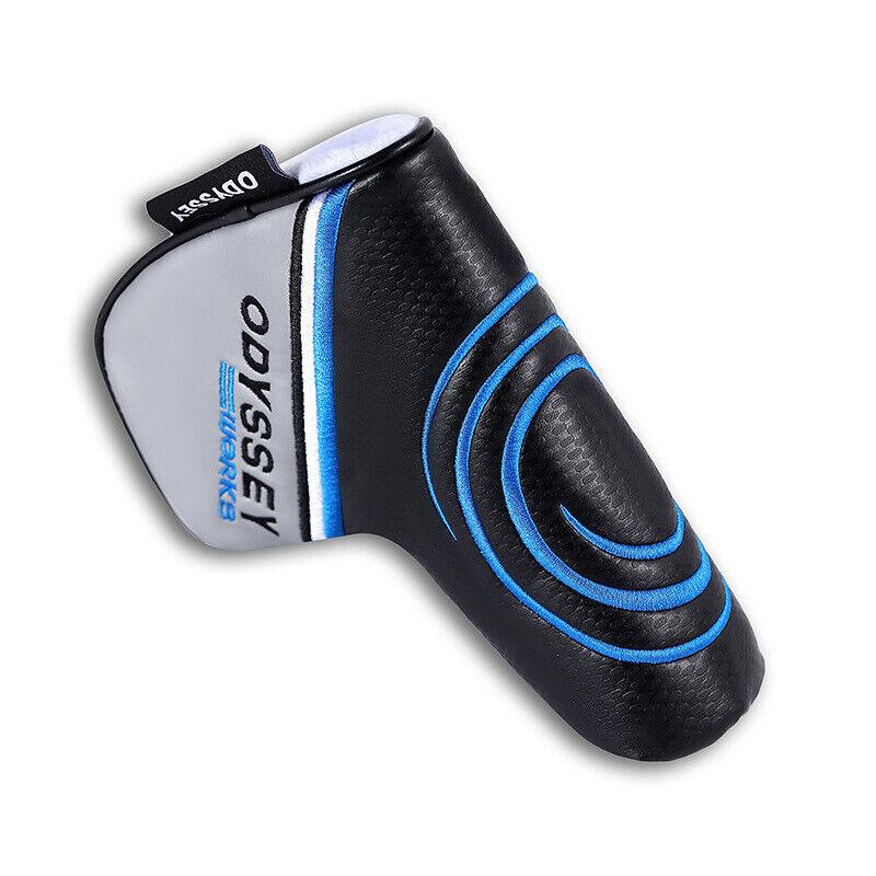 Mallet Putter Cover UK - Golf Putter Head Covers Mallet Blade Headcover Protector Magnetic Blade-Blue-Magnetic Sports & Outdoor - Tophatter Daily Deals