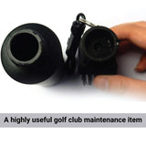 Golf Club Cleaning Brush - Golf Club Brush Groove Cleaner with Built-in Water Spray & Retractable Keychain Golf - Tophatter Daily Deals