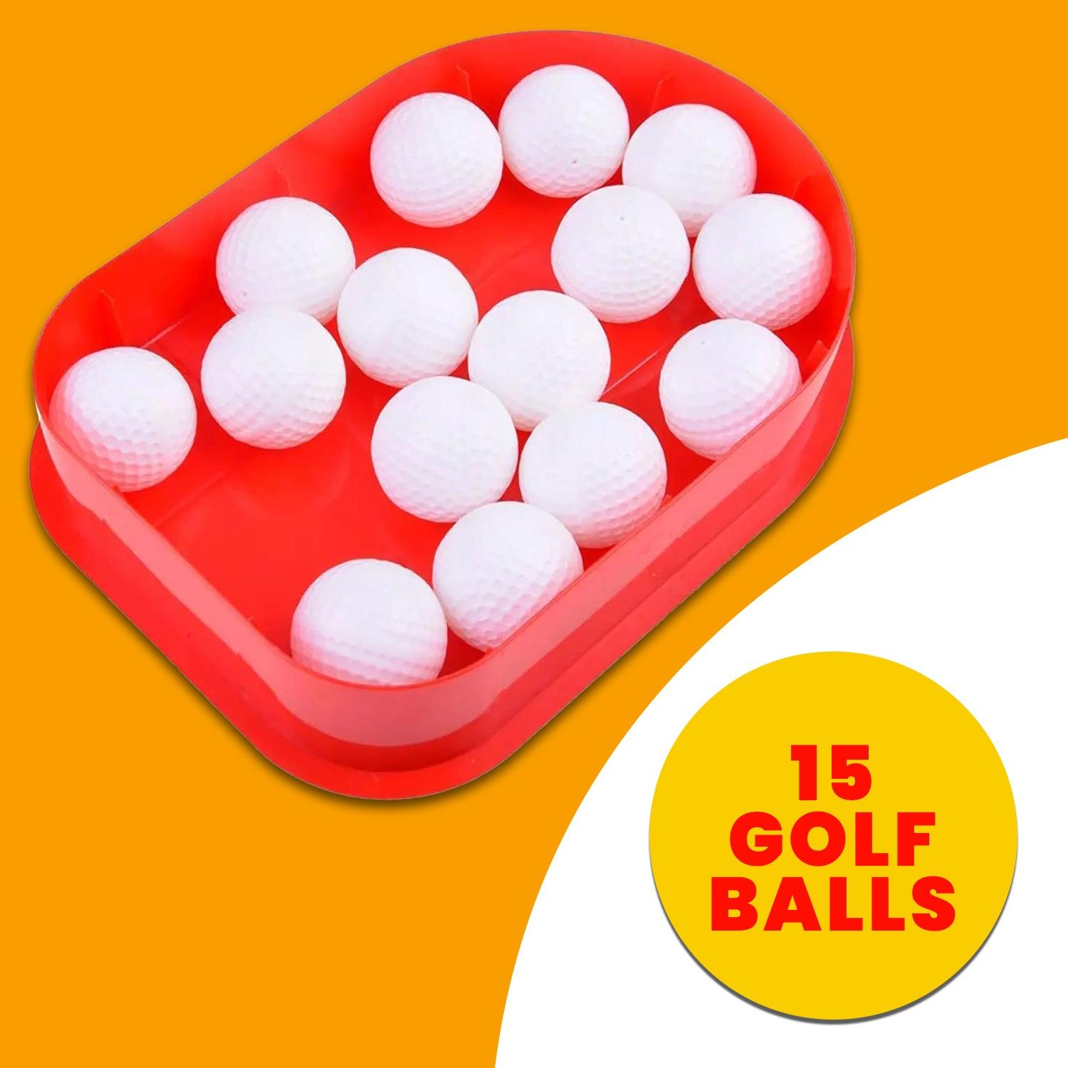 Childs Golf Set - Kids Golf Club Set with 15 Golf Balls Clubs Equipment Apparel & Accessories - Tophatter Daily Deals