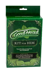 GoodHead Kit For Him Mint Flavored Oral Gel 1 oz > Lube > Oral Gels & Sprays - Tophatter Daily Deals